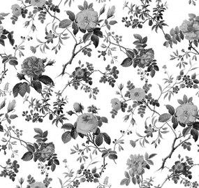 Fototapet, Thorn Rose, Graphite, Rebel Walls