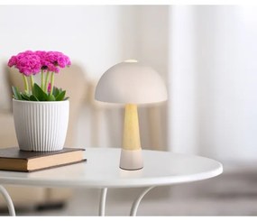 Globo 51570121 - Lampă de masă PAULIN 1xE27ILLU/40W/230V bej