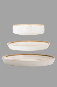 Set 18 Piese Farfurii Sand Dune ( Farfurie 25 cm, Farfurie 20 cm, Bol 15 cm 400 ml )