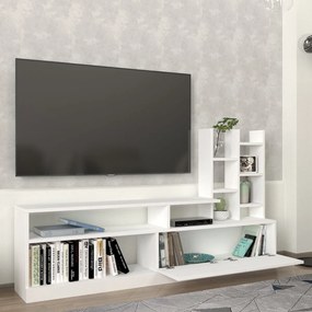 Masă TV Dolunay alb