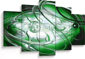 Tabloul abstract verde (150x105 cm)