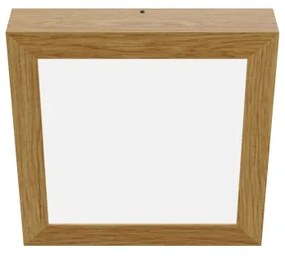 Plafonieră LED QUADRA LED/24W/230V stejar APLED