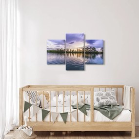 Tablou cu lac (90x60 cm)