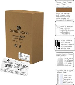 Recipient din sticlă cu robinet Unimasa, 3,4 L