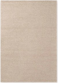 Covor bej țesut manual din lână 140x200 cm Lyon Beans – Elle Decoration