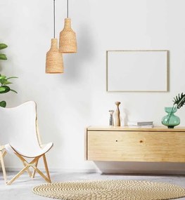 Lustra design natural din ratan Vendo natur 22cm