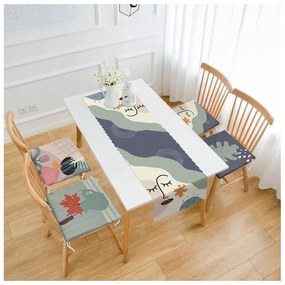 Set napron de masă și perne de scaun 5 buc. – Mila Home