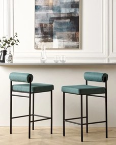 Set 2 buc scaun tip bar Aage (verde). 1077491