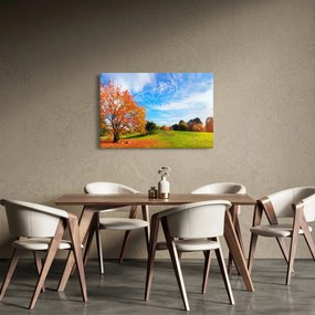 Tablou - Peisaj de toamnă (90x60 cm)
