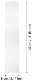 EGLO 83406 - Corp de iluminat perete ZOLA 2xE14/40W