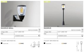 Stalp de iluminat exterior IP65 RASMUS H-80cm