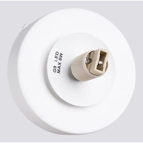 Aplică de perete albă Blaze – Sollux