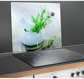 Protecție din sticlă pentru peretele de lângă aragaz Wenko Herb, 50 x 56 cm