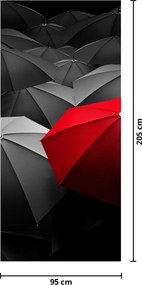 Fototapet pentru ușă - Umbrelă deschisă (95x205cm)