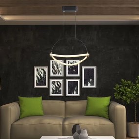 Lustră LED pe cablu LED/12W/230V 3000K