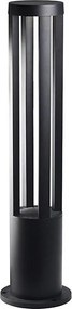 Lampă de exterior LED 10W 230V 3000K IP65 80 cm neagră