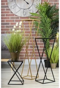 Suport pentru flori 100x24 cm, culoare aurie