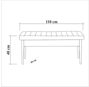 Bancă Vlasta 5 (pin atlantic + soho) . 1092773