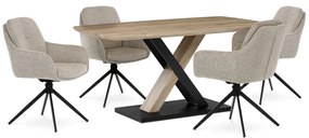 Set de scaune de sufragerie cu mecanism deîntoarcere DCH-P3174 LAN2, 2 buc.