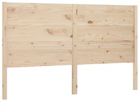 818710 vidaXL Tăblie de pat, 126x4x100 cm, lemn masiv de pin