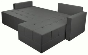 Colțar extensibil universal DUBLIN, tip L, gri