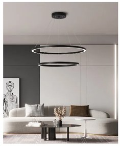 Immax NEO 07158-B80-60 - Lampă LED dimabilă FINO LED/93W/230V Tuya negru + DO