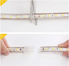 Bandă LED de exterior Aigostar 50m LED/350W/230V 3000K IP65