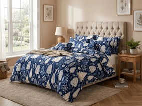 Lenjerie de pat din microfibra INDIGO BLOOM albastru Dimensiune lenjerie de pat: 70 x 90 cm | 140 x 220 cm