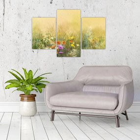 Tablou - Pajiște pictată (90x60 cm)