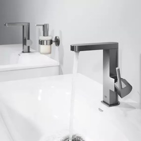 Baterie lavoar Grohe Plus M monocomanda antracit periat Hard Graphite