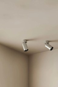 Aplica perete sau tavan cu spot directionabil Stan, aluminiu/negru