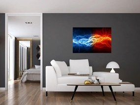 Tablou cu tensiunea de curent (90x60 cm)