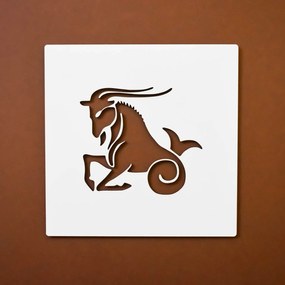 DUBLEZ | Tablou din lemn - Zodia Capricorn