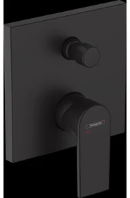 Baterie dus Hansgrohe Vernis Shape incastrata pentru corp ingropat, negru mat 71468670