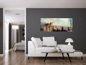 Tablou - Acropole, Atena, Grecia (120x50 cm)