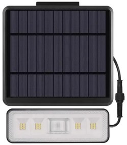 Proiector LED solar cu senzor de mișcare LED/3,7V 2500mAh 4000K IP54