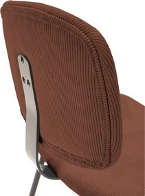 Scaune de dining burgundy 2 buc. Arus – Marckeric