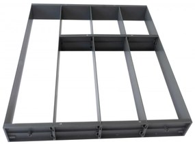Set organizare sertare de 450 mm (Culoare: Gri antracit)