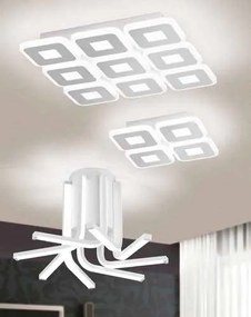 Plafoniera LED dimabila design modern Domino 27x27cm