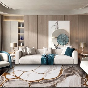 Covor Modern Living , Dormitor Dreptunghiular Marble 0851A (Alege dimensiunea: 100 x 200)