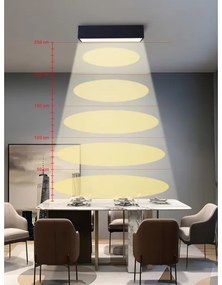 Plafonieră LED dimabilă CANTO 34W/230V negru Tuya Immax NEO 07074-60 + telecomandă