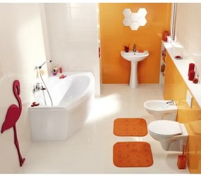 Cersanit K08-029 - Vas WC stativ cu capac PRESIDENT, ceramică, alb