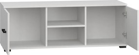 Comodă TV Frazio TV Stand – 120x40x44 cm – Alb