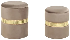 Set 2 buc taburete Medza (gri). 1081320
