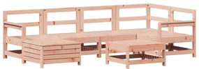 3250958 vidaXL Set canapele grădină, 7 piese, lemn masiv brad douglas