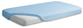 Husa impermeabila pentru saltele Jersey 60x120cm Baby Matex Albastru