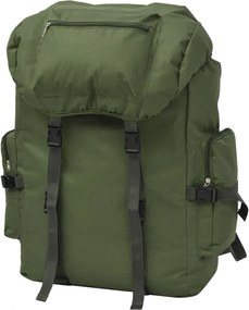 vidaXL Rucsac în stil militar 65 L verde