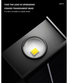 Aplică LED solară cu senzor Immax 08490L LED/2W/5V IP54