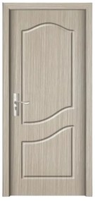 Usa Interior din MDF Novo Doors ND80, Cadru din Lemn Masiv, KIT COMPLET, Toc , Manere si balamale incluse (Culoare: Nuc, Toc: Fix, Maner: Standard,