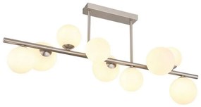 Lustră LED pe tijă RIHA 9xG9/3W/230V crom Globo 56140-9D